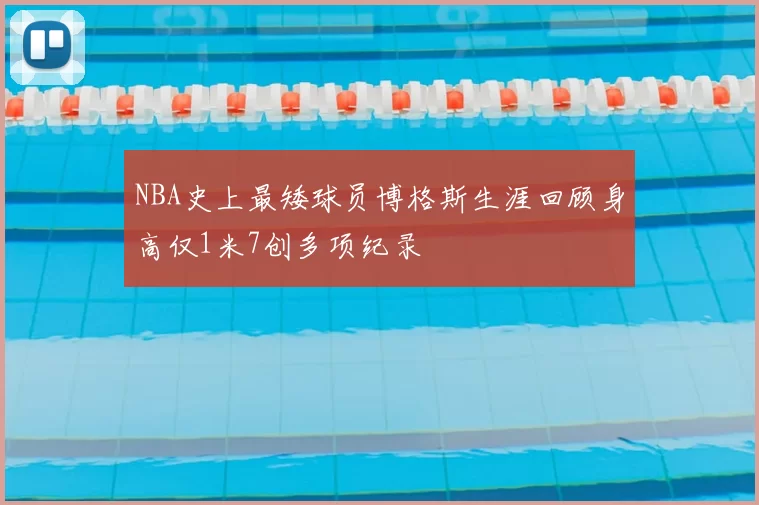 NBA史上最矮球员博格斯生涯回顾身高仅1米7创多项纪录