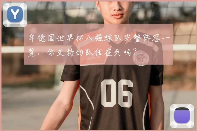 年德国世界杯八强球队完整阵容一览,你支持的队伍在列吗?