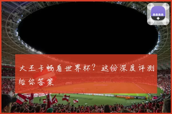 大王卡畅看世界杯?这份深度评测给你答案