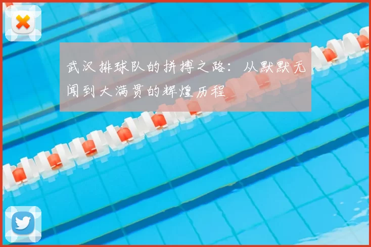 武汉排球队的拼搏之路:从默默无闻到大满贯的辉煌历程