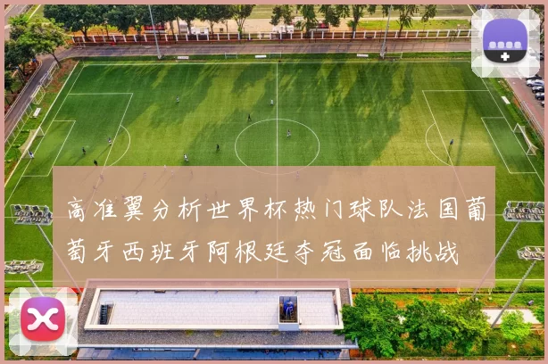 高准翼分析世界杯热门球队法国葡萄牙西班牙阿根廷夺冠面临挑战